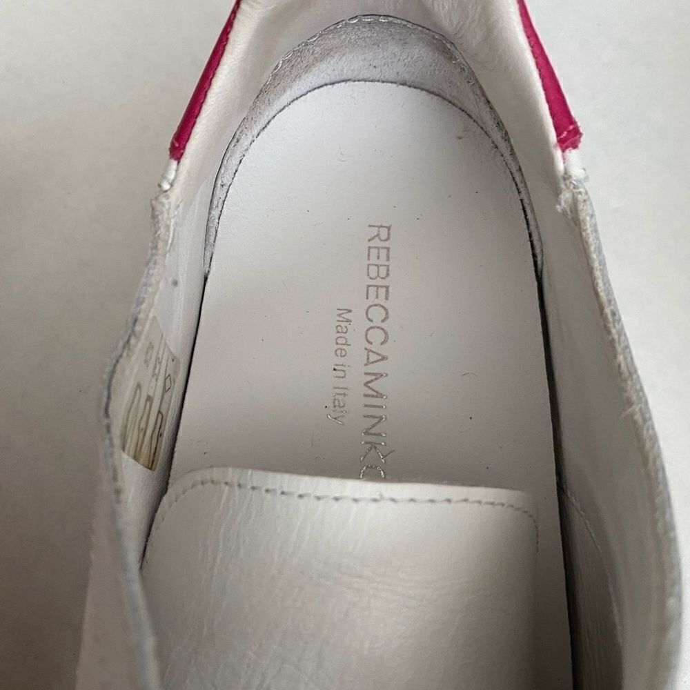 EUC Rebecca Minkoff Leather sneakers. Size 9.5 Original Box - Picture 10 of 16